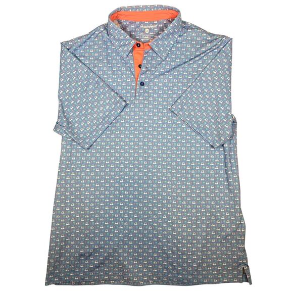 Southern Shirt Par Fore Large Performance Polo Shirt - Picture 1 of 7